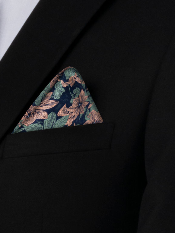 کراوات گل درشت