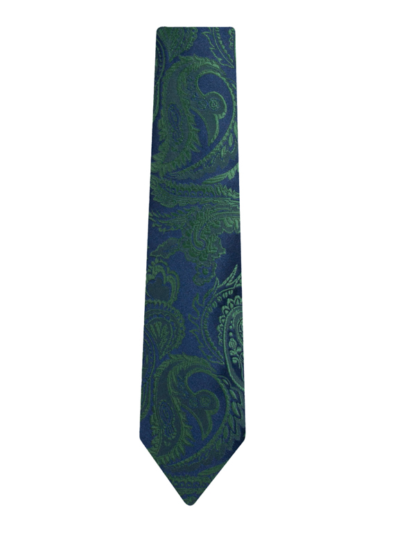 کراوات بوته جقه ای سبز ال سی من
