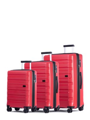 چمدان مسافرتی سرخابی ال سی من