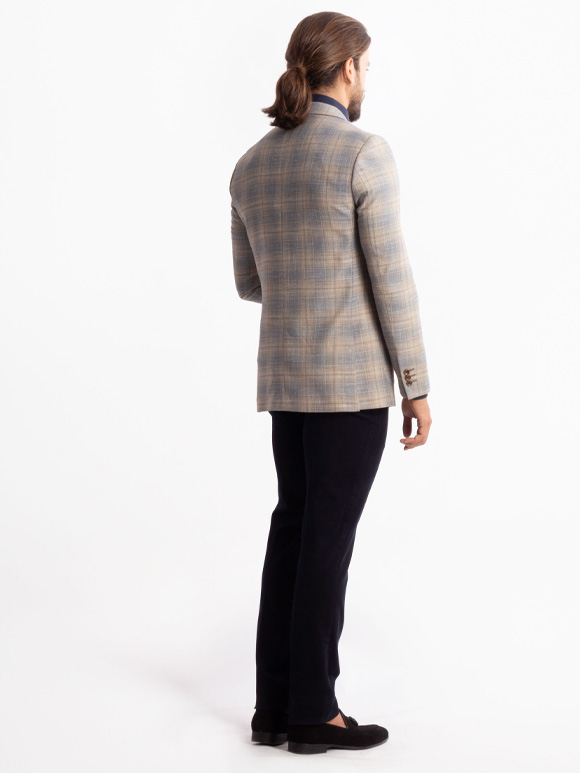 کت تک طوسی چهارخانه ال سی من 2