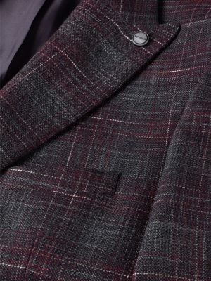 کت تک قرمز چهارخانه ال سی من 6