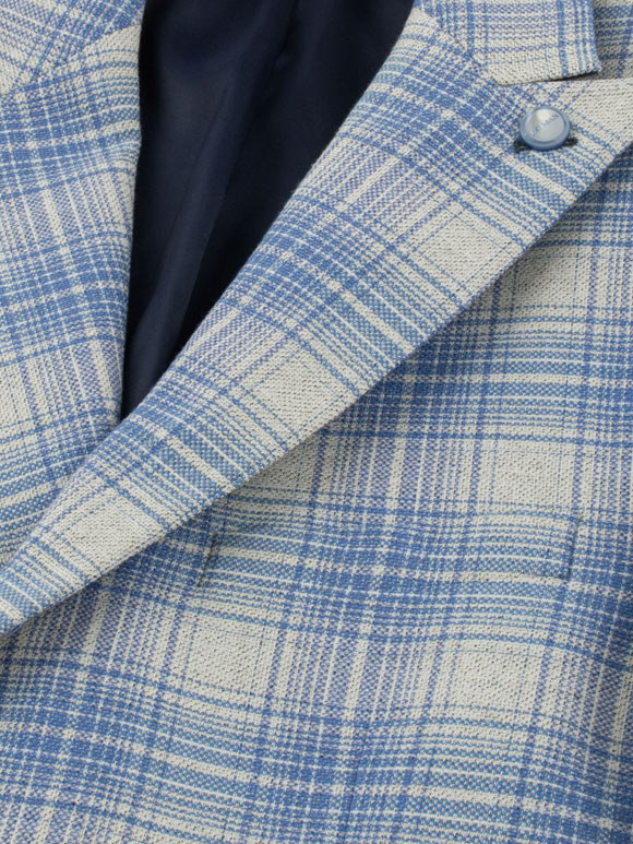 کت تک مردانه چهارخانه ال سی من 306