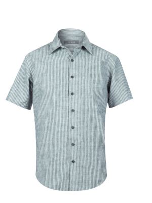 پیراهن آستین کوتاه مردانه راه راه ال سی من 199