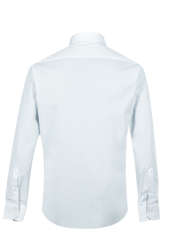 پیراهن آستین بلند سفید ال سی من 3