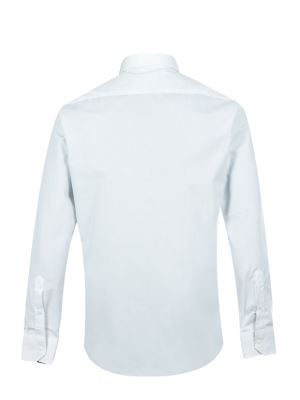 پیراهن آستین بلند سفید ال سی من 4