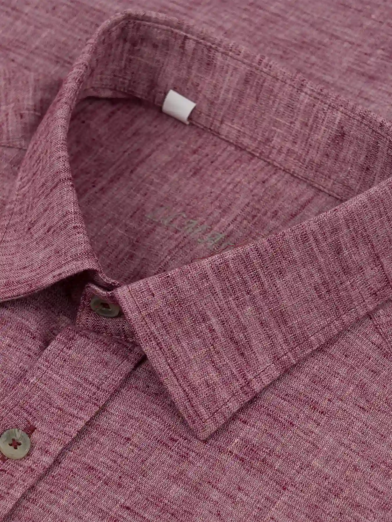 پیراهن آستین کوتاه صورتی طرح حصیری ال سی من 