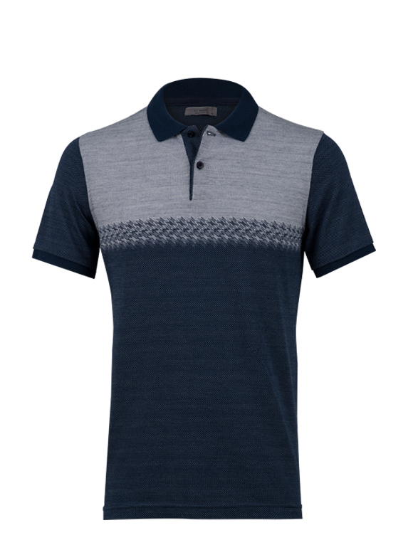 پولوشرت مردانه آستین کوتاه یقه شکاری 052