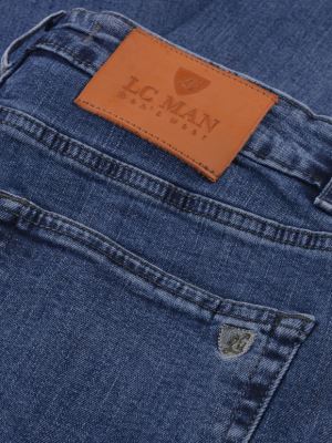 شلوار جین مردانه آبی 3656