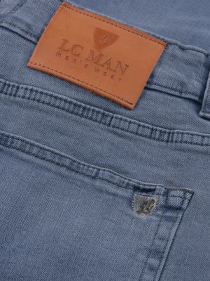 شلوار جین مردانه سرمه ای روشن 3656