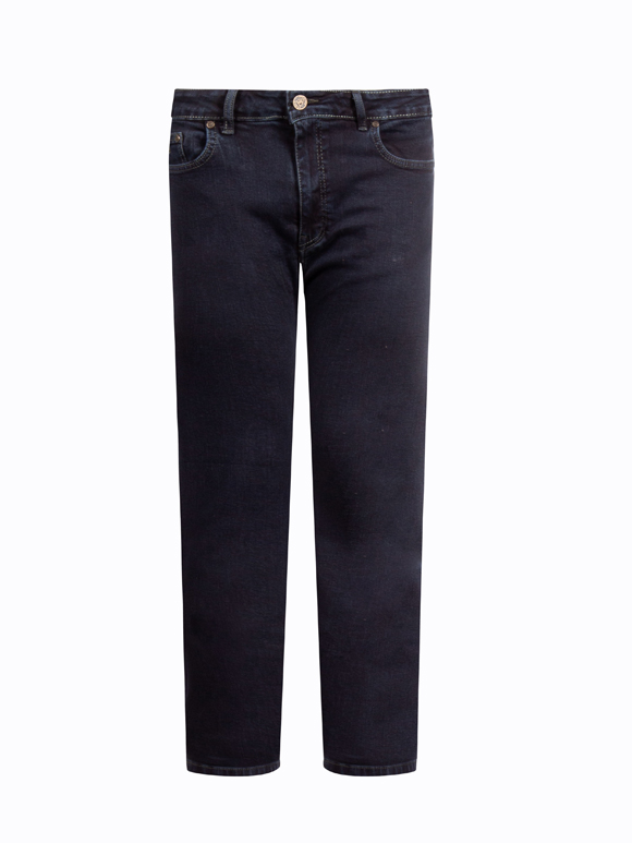 شلوار جین  مردانه سرمه ای3656