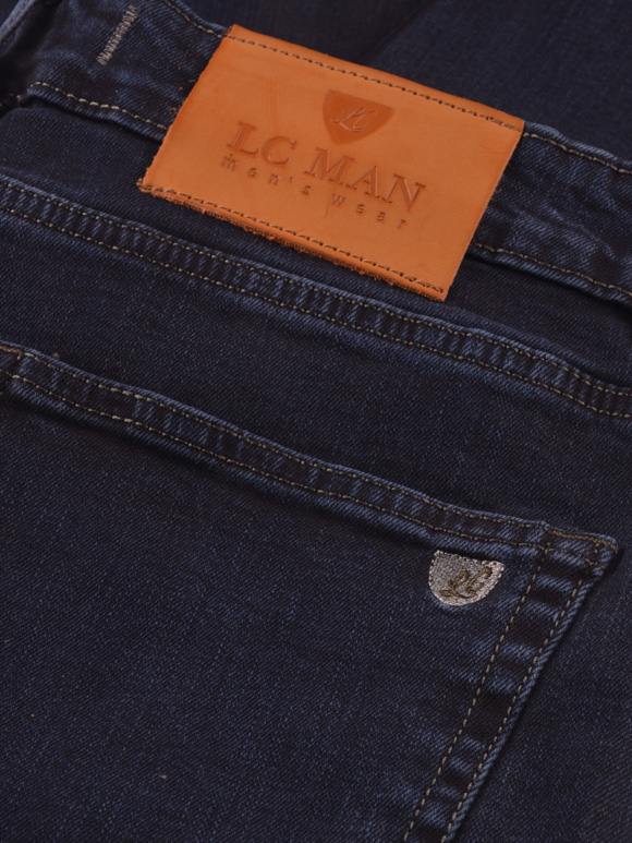 شلوارجین مردانه سرمه ای 3656