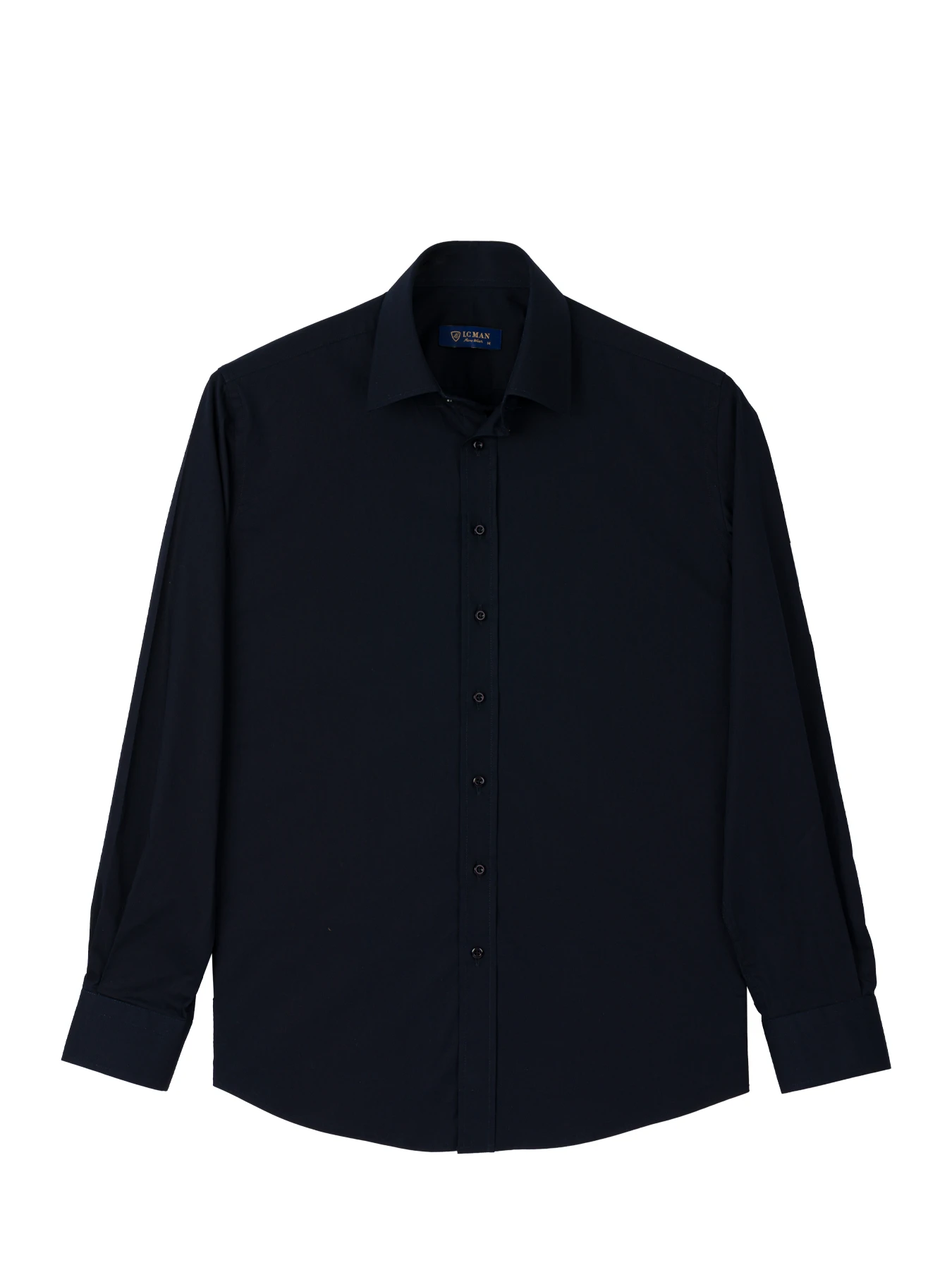 پیراهن آستین بلند سرمه ای ال سی من