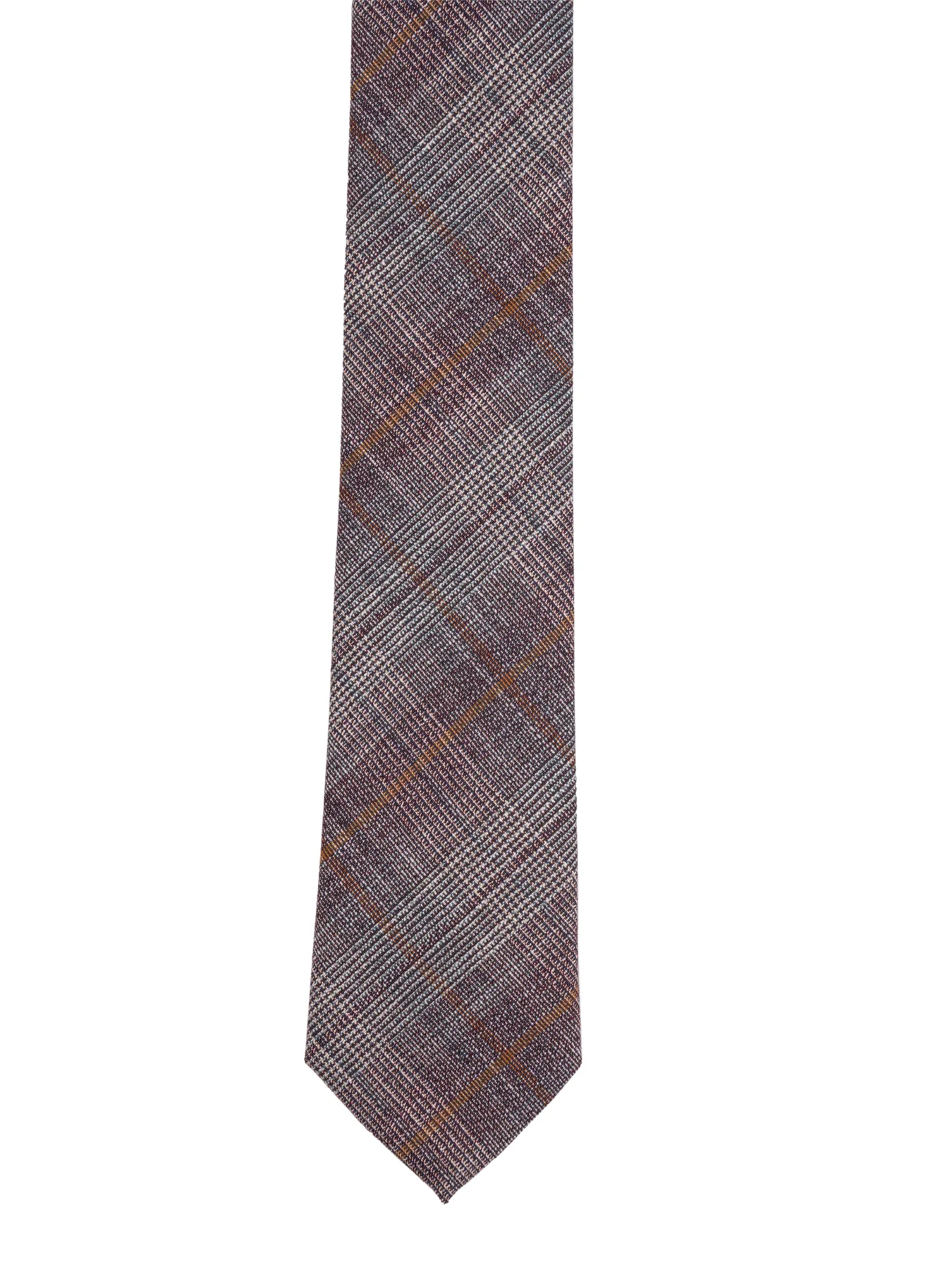 کراوات طوسی بنفش کج راه ال سی من