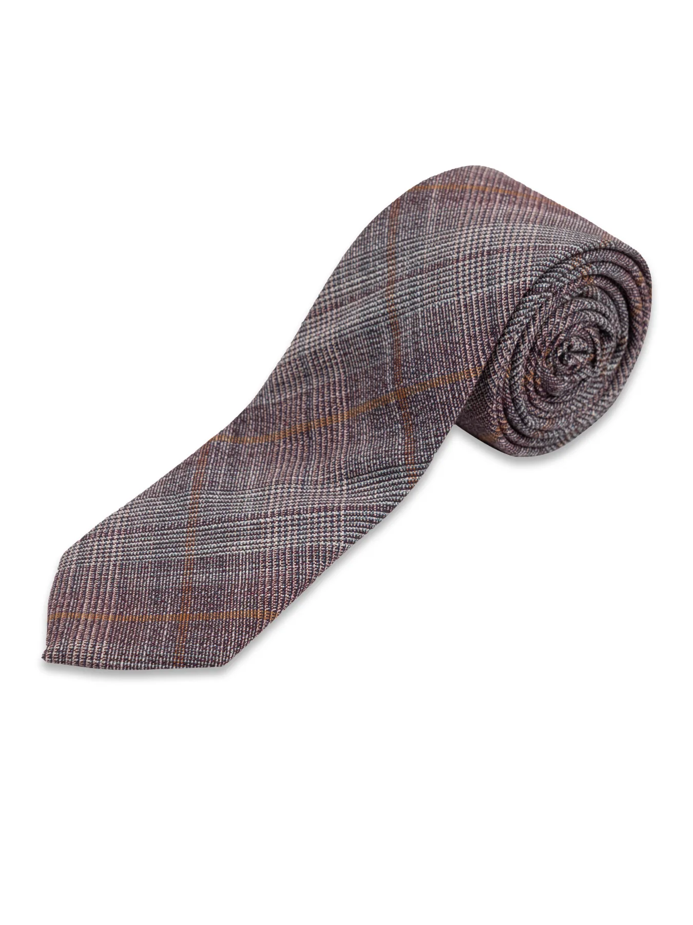 کراوات طوسی بنفش کج راه ال سی من