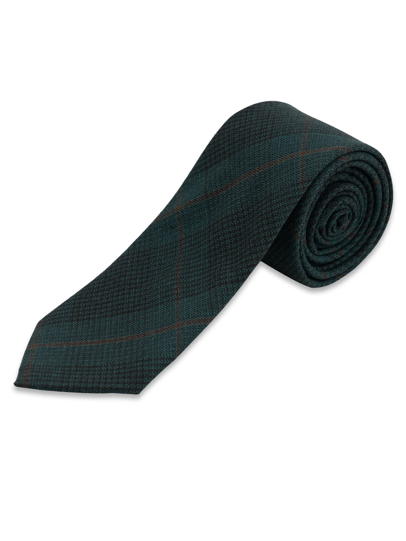 کراوات کج راه سبز تیره ال سی من