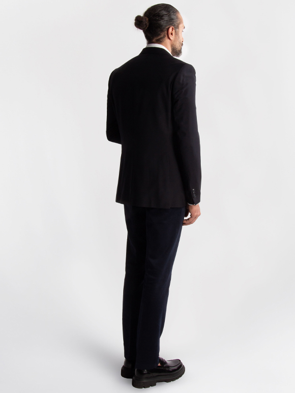 کت تک مردانه سرمه ای ال سی من 014