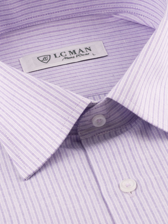 پیراهن آستین بلند راه راه ال سی من 025