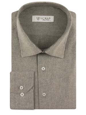 پیراهن آستین بلند راه راه ال سی من 025