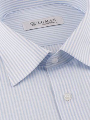 پیراهن آستین بلند مردانه راه راه ال سی من 025