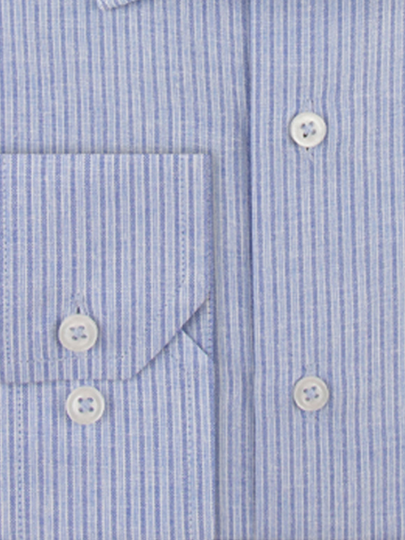 پیراهن مردانه آستین بلند راه راه ال سی من 025