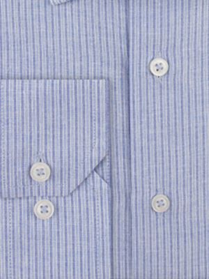 پیراهن مردانه آستین بلند راه راه ال سی من 025