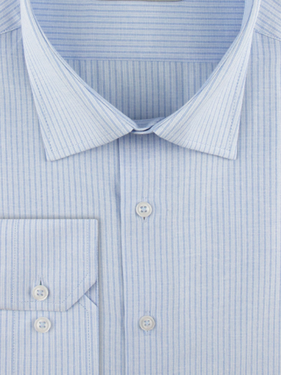 پیراهن مردانه آستین بلند راه راه ال سی من 025