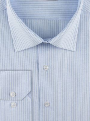 پیراهن مردانه آستین بلند راه راه ال سی من 025