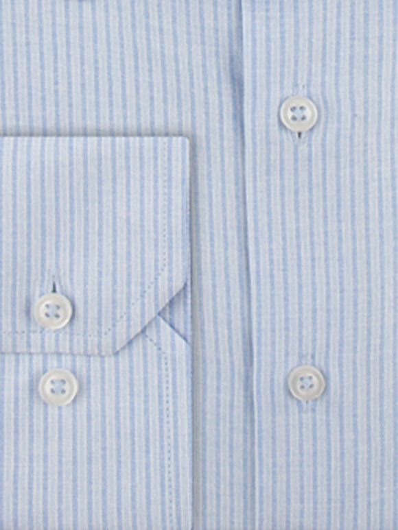 پیراهن مردانه آستین بلند راه راه ال سی من 025