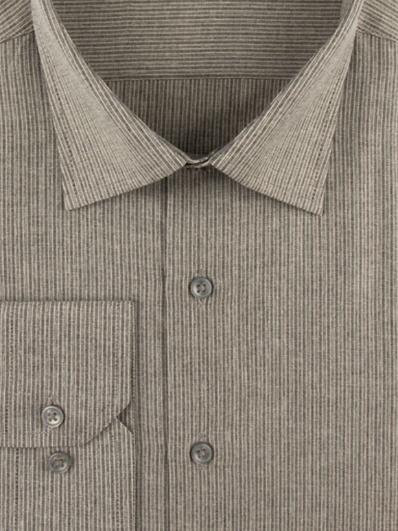 پیراهن مردانه آستین بلند راه راه ال سی من 025