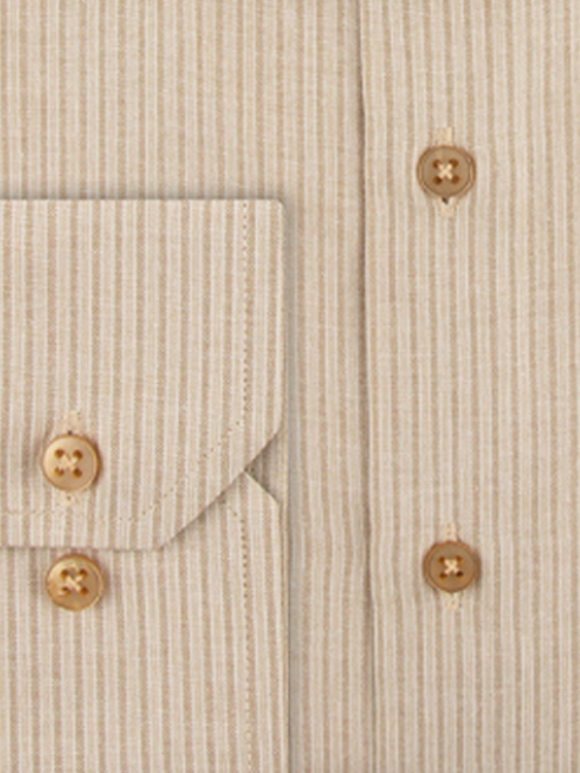 پیراهن مردانه راه راه آستین بلند ال سی من 025