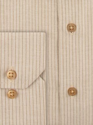 پیراهن مردانه راه راه آستین بلند ال سی من 025