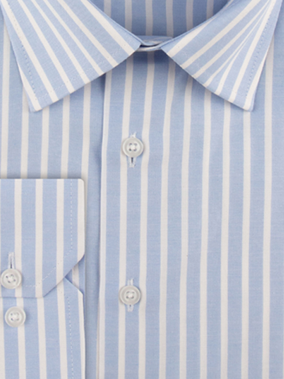 پیراهن مردانه راه راه آستین بلند ال سی من 026