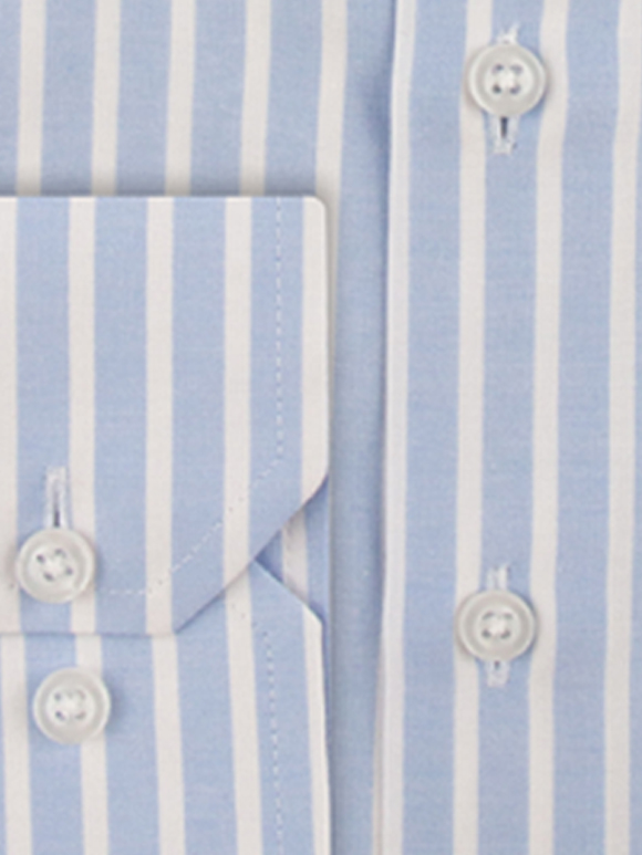 پیراهن مردانه راه راه آستین بلند ال سی من 026