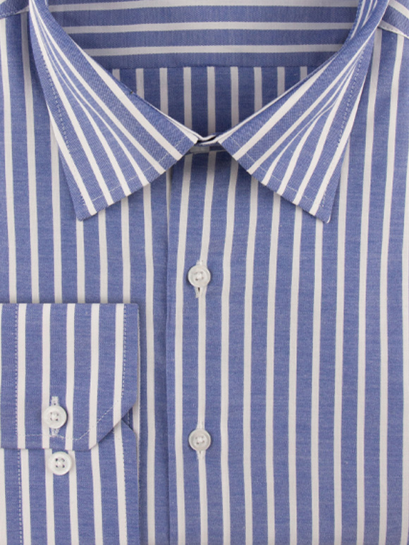 پیراهن مردانه راه راه آستین بلند ال سی من 026