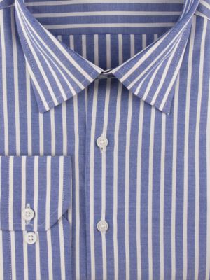 پیراهن مردانه راه راه آستین بلند ال سی من 026