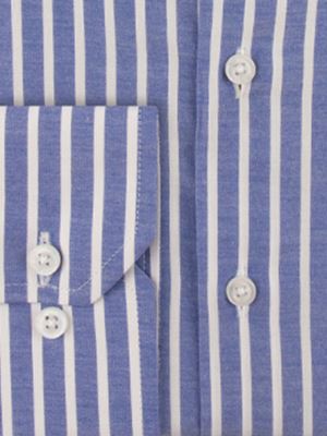 پیراهن مردانه راه راه آستین بلند ال سی من 026