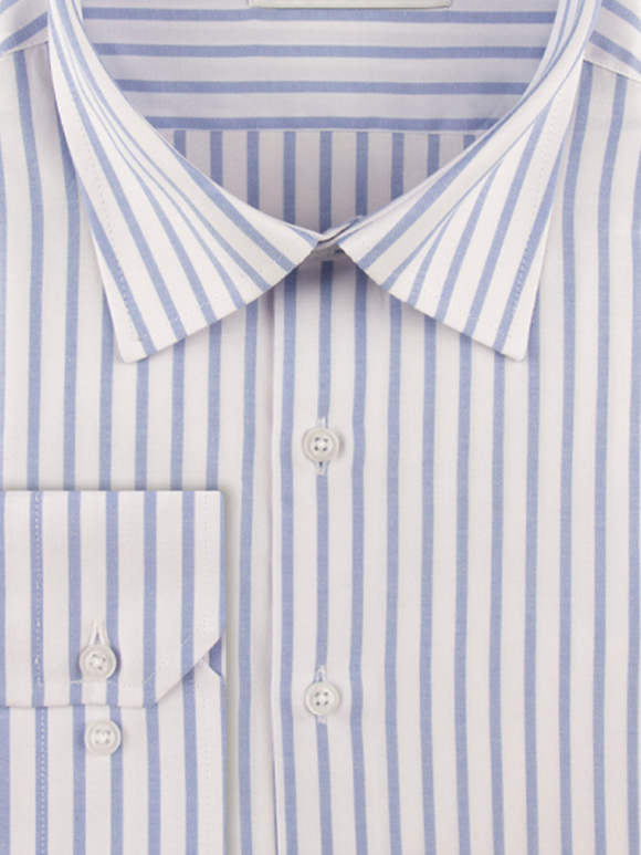 پیراهن مردانه راه راه آستین بلند ال سی من 026