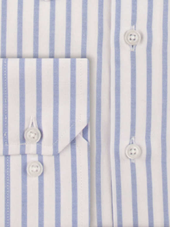 پیراهن مردانه راه راه آستین بلند ال سی من 026