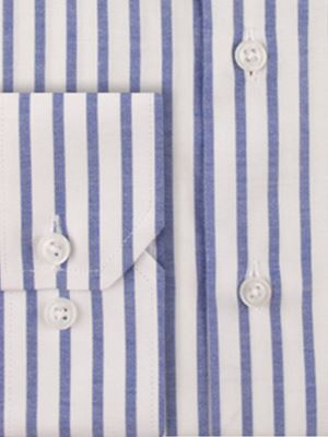 پیراهن مردانه راه راه آستین بلند ال سی من 026