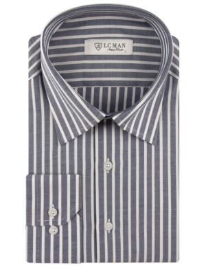 پیراهن مردانه راه راه آستین بلند ال سی من 026