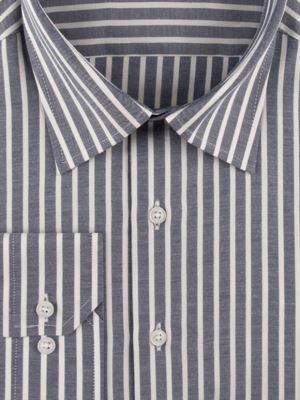 پیراهن مردانه راه راه آستین بلند ال سی من 026