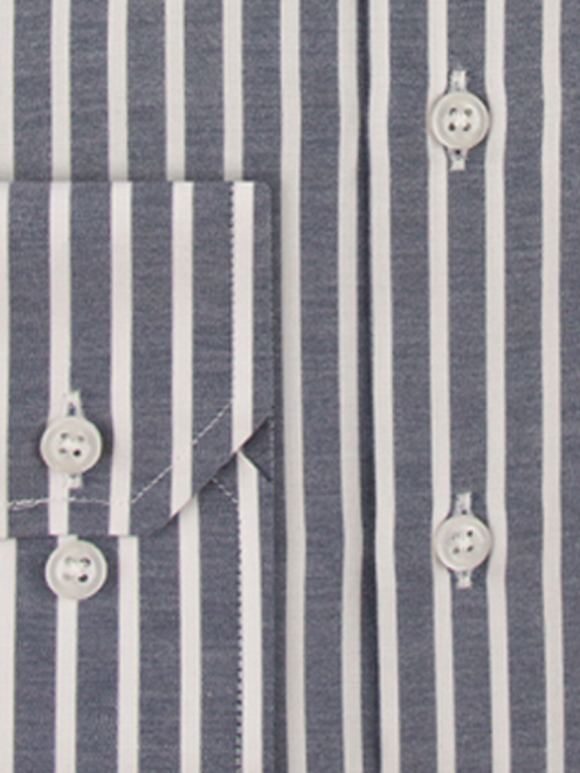 پیراهن مردانه راه راه آستین بلند ال سی من 026