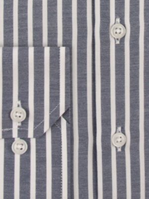 پیراهن مردانه راه راه آستین بلند ال سی من 026