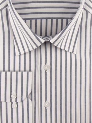 پیراهن مردانه راه راه آستین بلند ال سی من  026