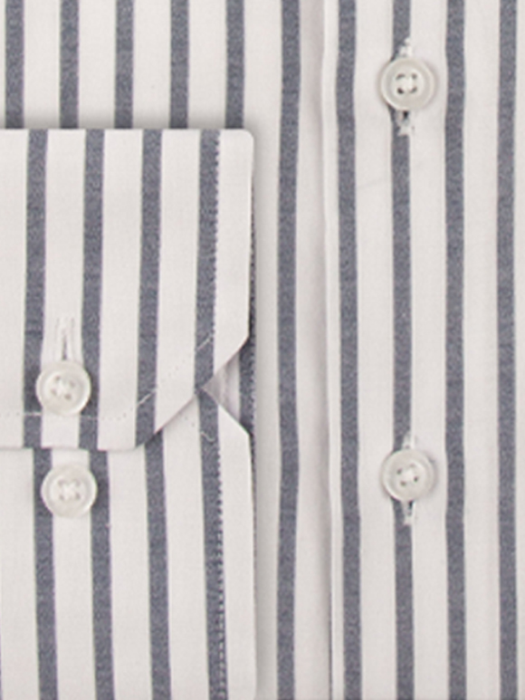 پیراهن مردانه راه راه آستین بلند ال سی من  026