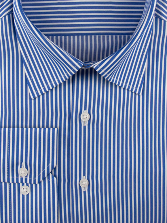 پیراهن مردانه راه راه آستین بلند ال سی من 020