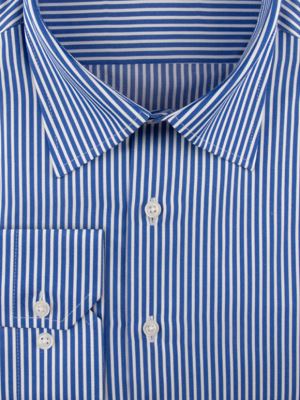 پیراهن مردانه راه راه آستین بلند ال سی من 020