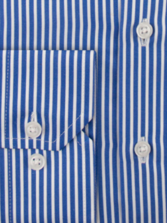 پیراهن مردانه راه راه آستین بلند ال سی من 020