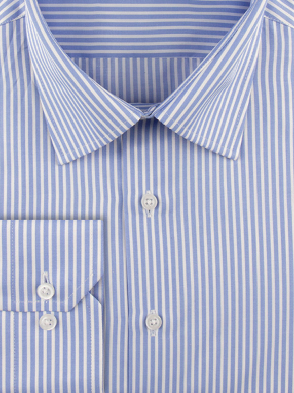 پیراهن مردانه راه راه آستین بلند ال سی من 020