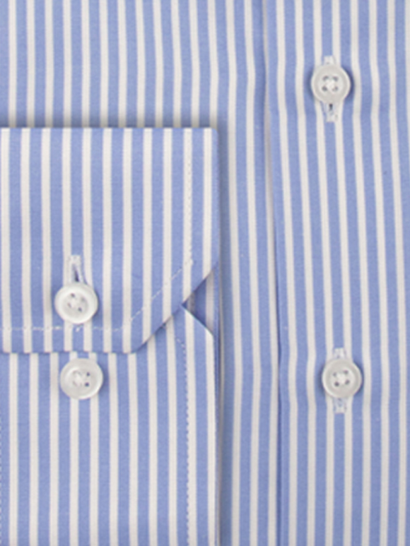 پیراهن مردانه راه راه آستین بلند ال سی من 020